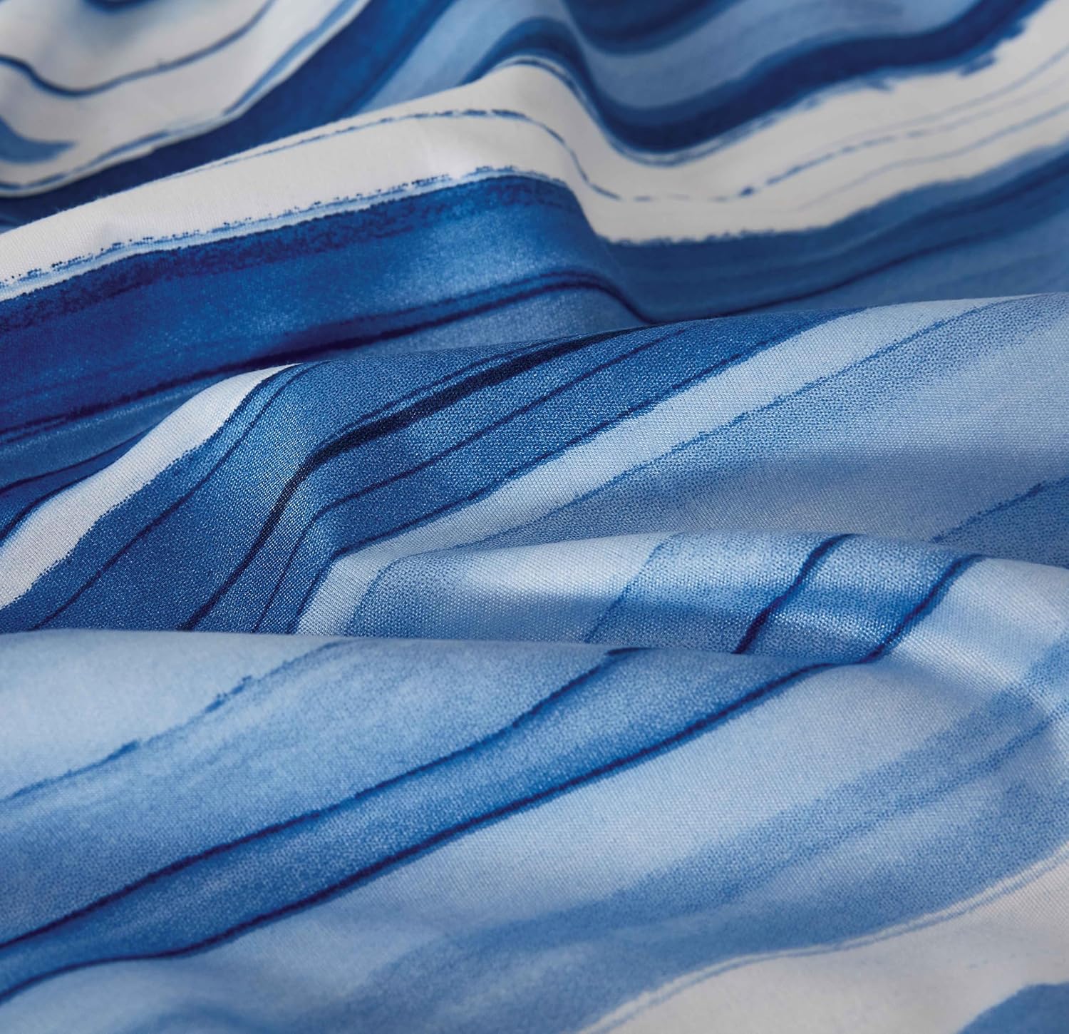 Print Microfibre Quilt Cover Set - Ultra Soft with Zipper Closure (Ethan, Queen Size) 3