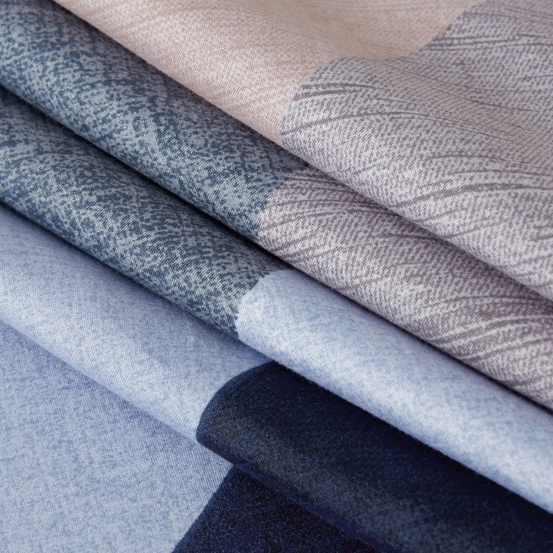 Microfiber Reversible Quilt Cover Set - Jay - Queen Size 3