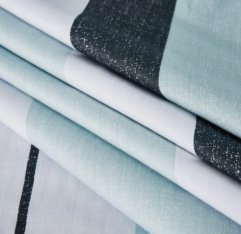 100% Cotton Reversible Quilt Cover Set - Nathan - Queen Size 3