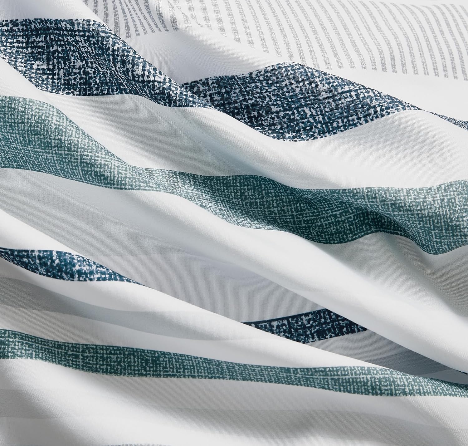 Print Microfibre Quilt Cover Set - Ultra Soft with Zipper Closure (Otis, Queen Size)