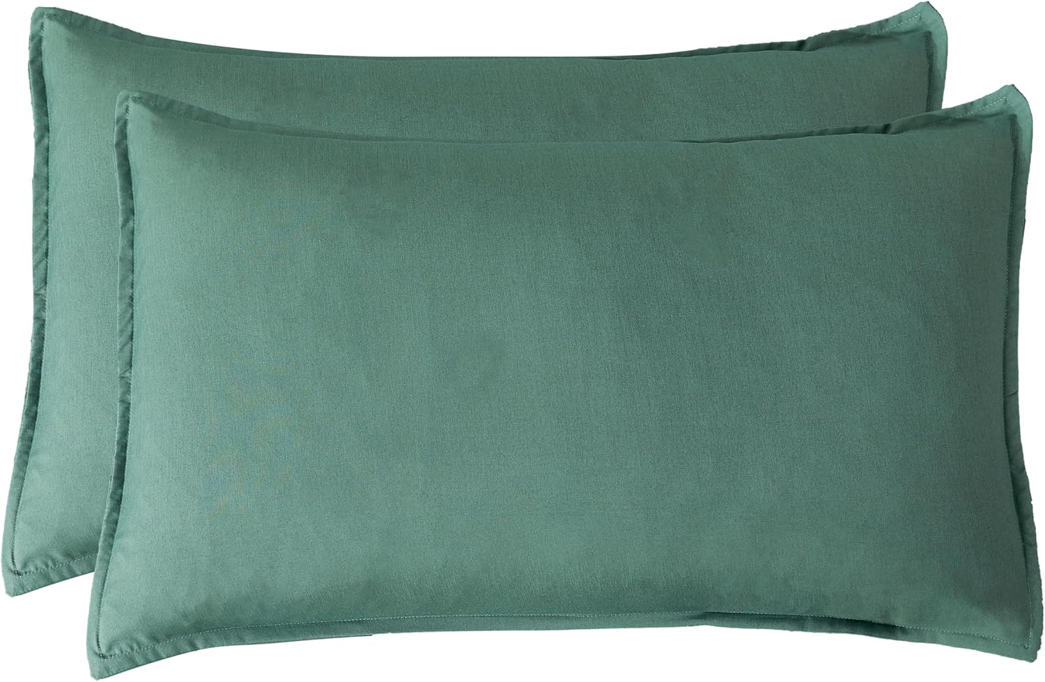 Bamboo Microfibre Quilt Cover Set - Green - King 5