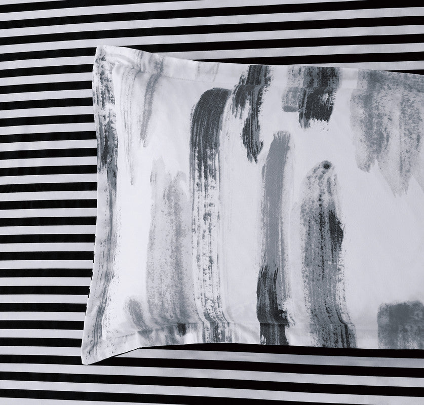 Microfiber Reversible Quilt Cover Set - Lucas - King Size 4