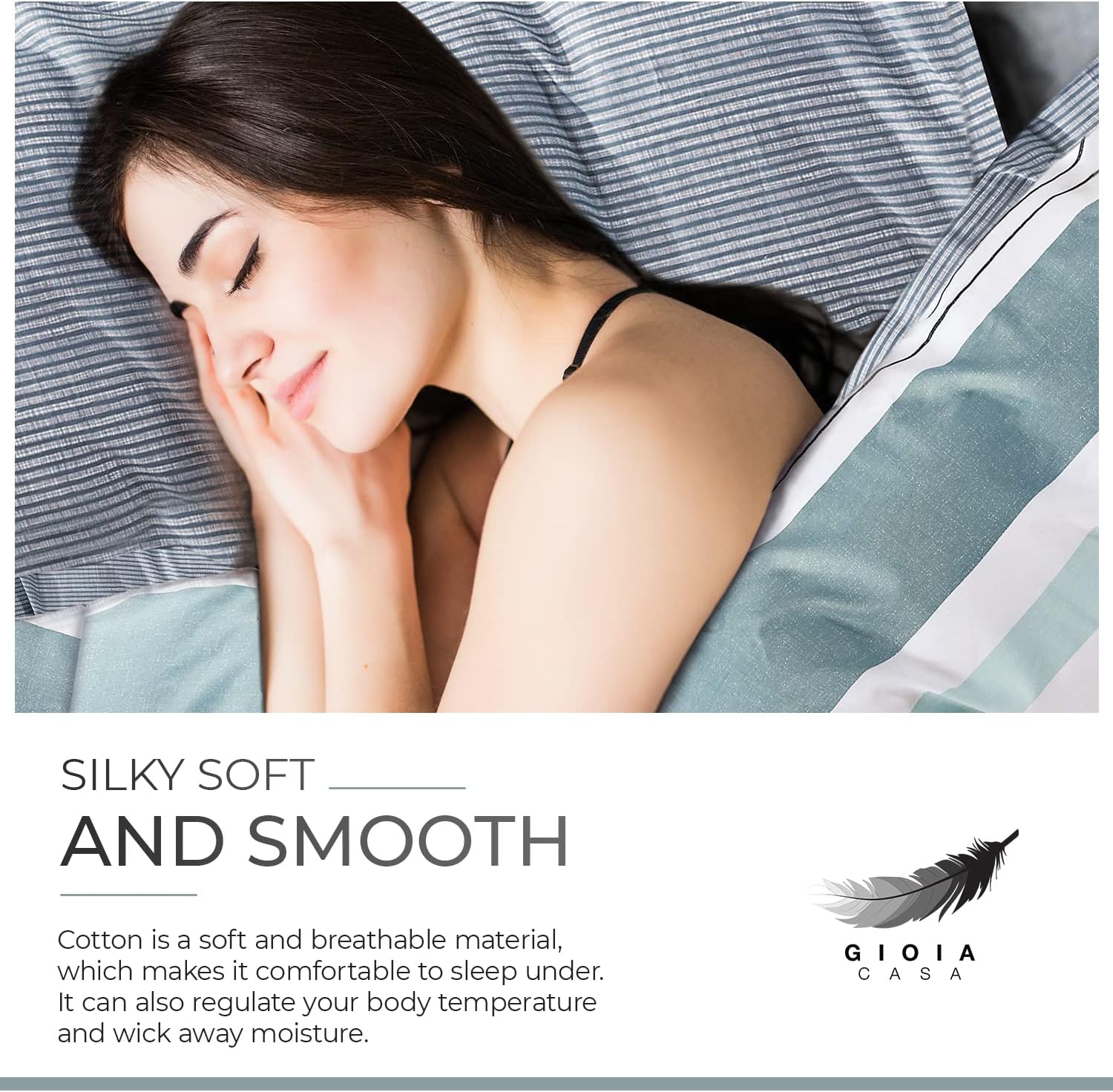 100% Cotton Nathan Reversible Printed Quilt Cover Set - King Size 7