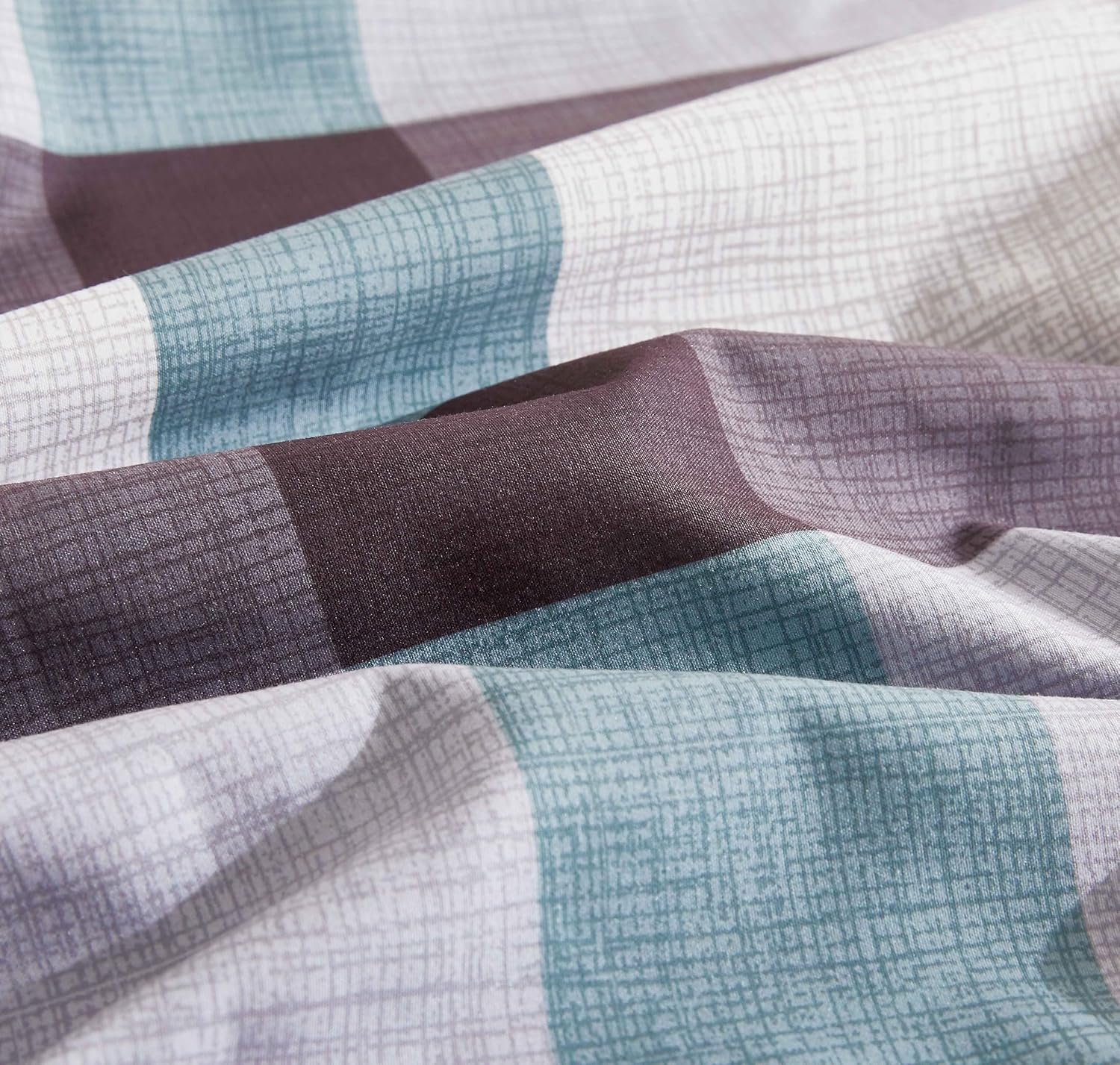 Print Microfibre Quilt Cover Set - Ultra Soft with Zipper Closure (Stanley, King Size) 3