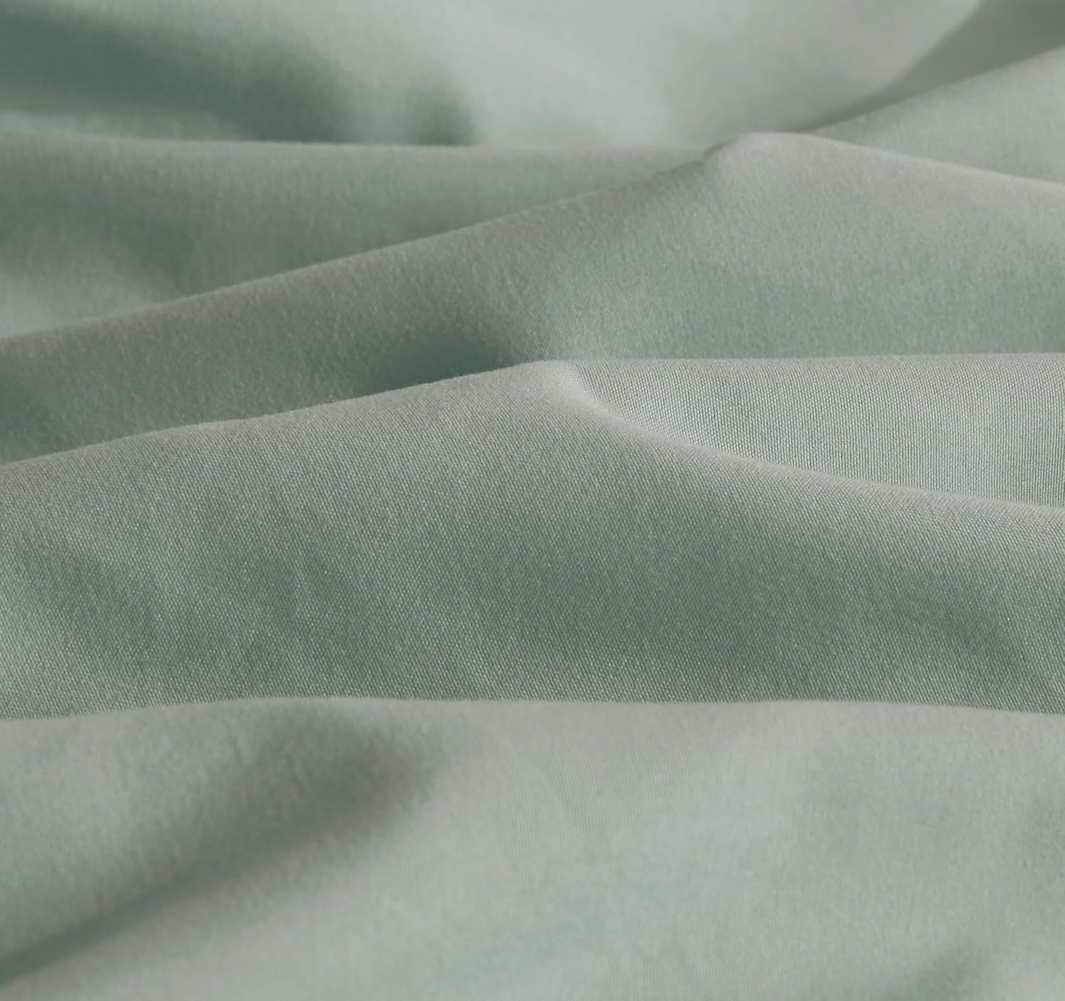 Vintage Washed Microfibre King Pillowcases - Ultra Soft & Skin-Friendly - Set of 2 - 50cm x 90cm (Sage) 3