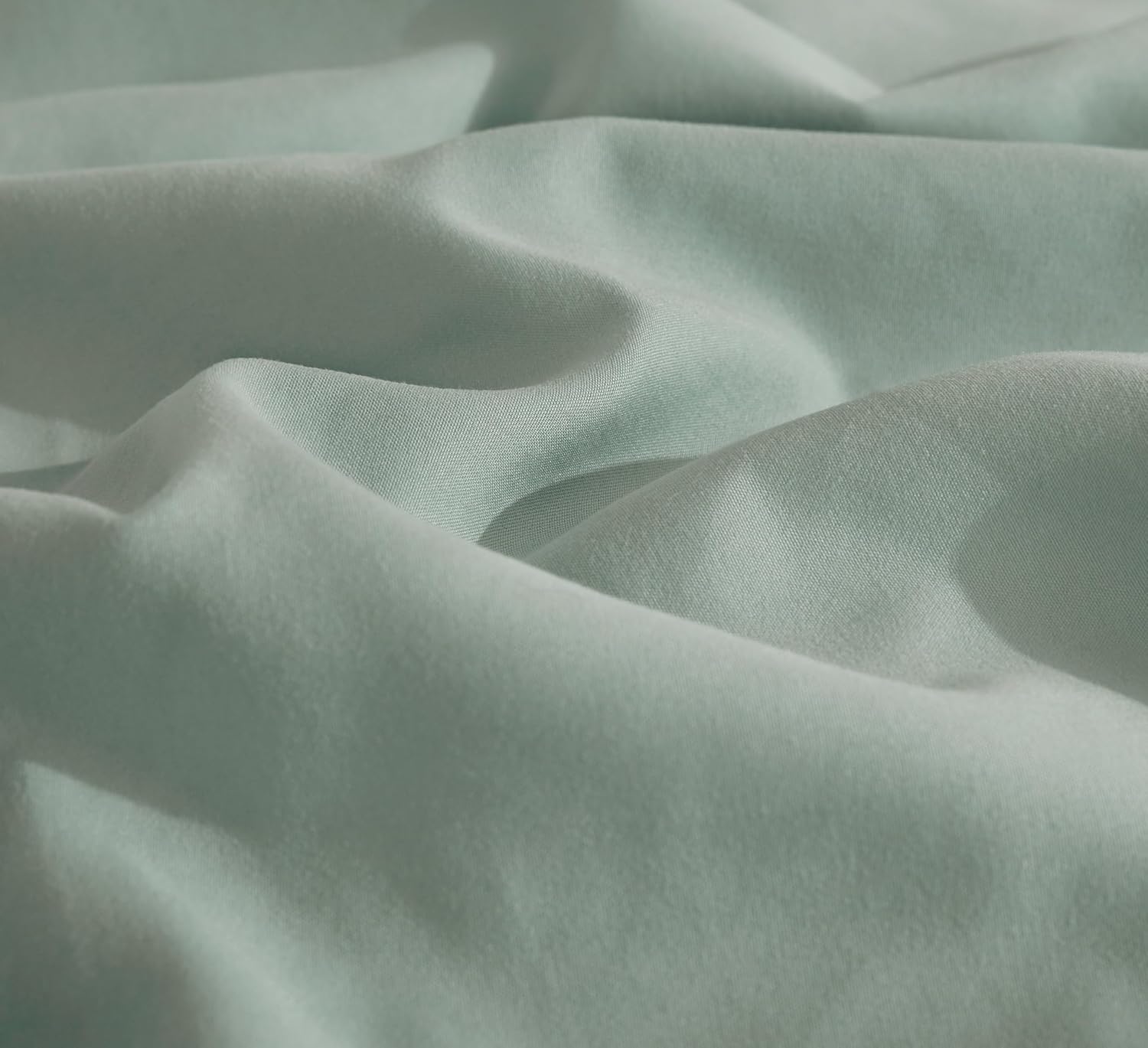 Vintage Washed Microfibre King Pillowcases - Ultra Soft & Skin-Friendly - Set of 2 - 50cm x 90cm (Sage) 4