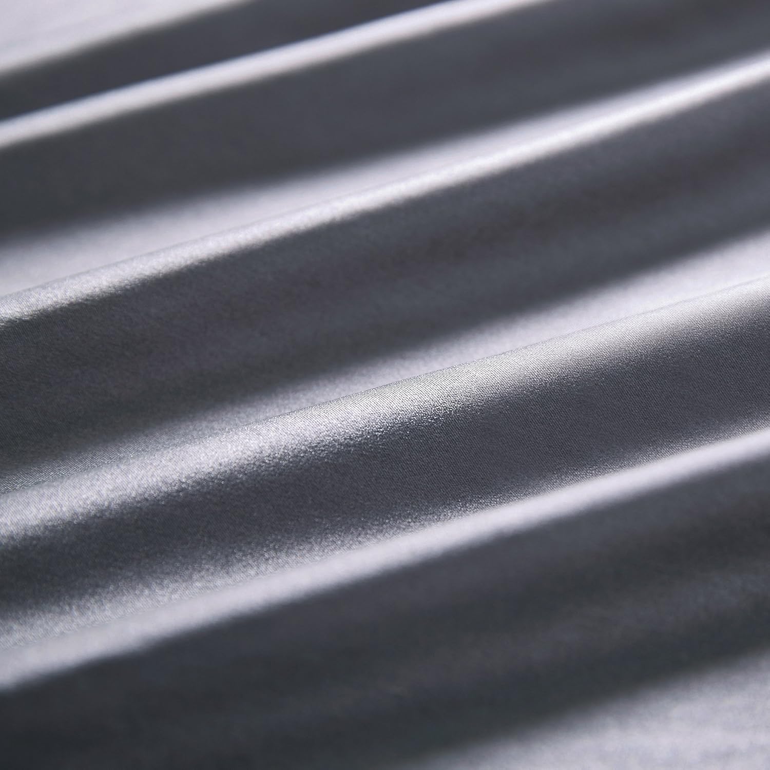 Luxury Pillowcase - 100% Pure Mulberry Silk on Both Sides - Charcoal 4