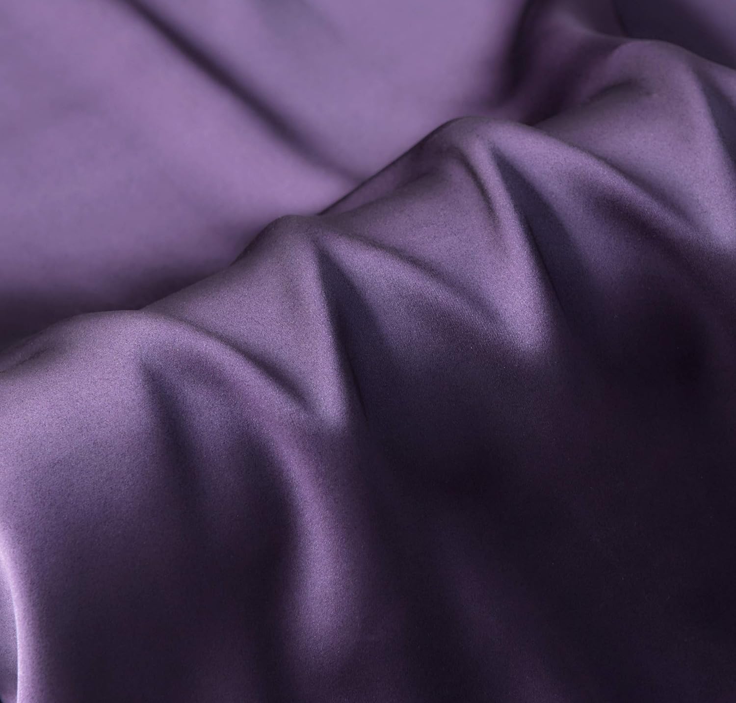 Luxury Pillowcase - 100% Pure Mulberry Silk on Both Sides - Dark Purple 4