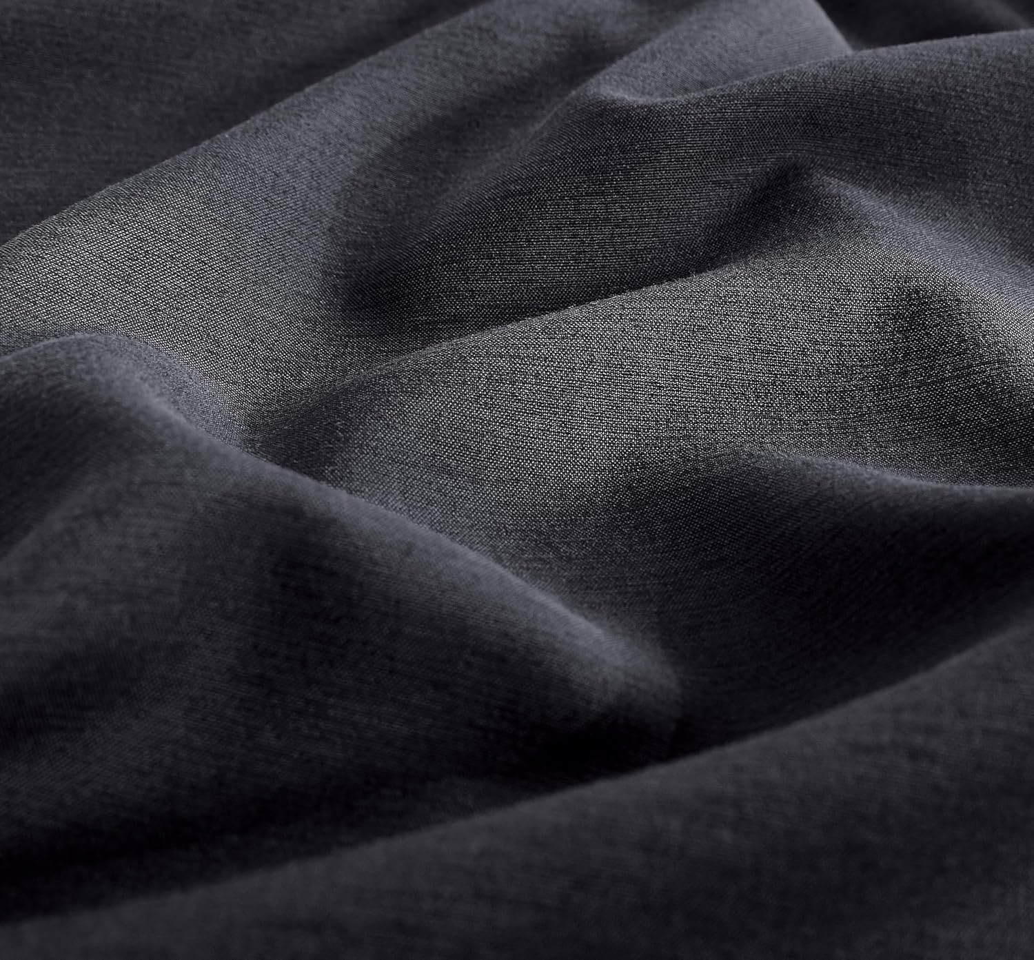 Bamboo Microfibre Quilt Cover Set - Charcoal - Super King 6