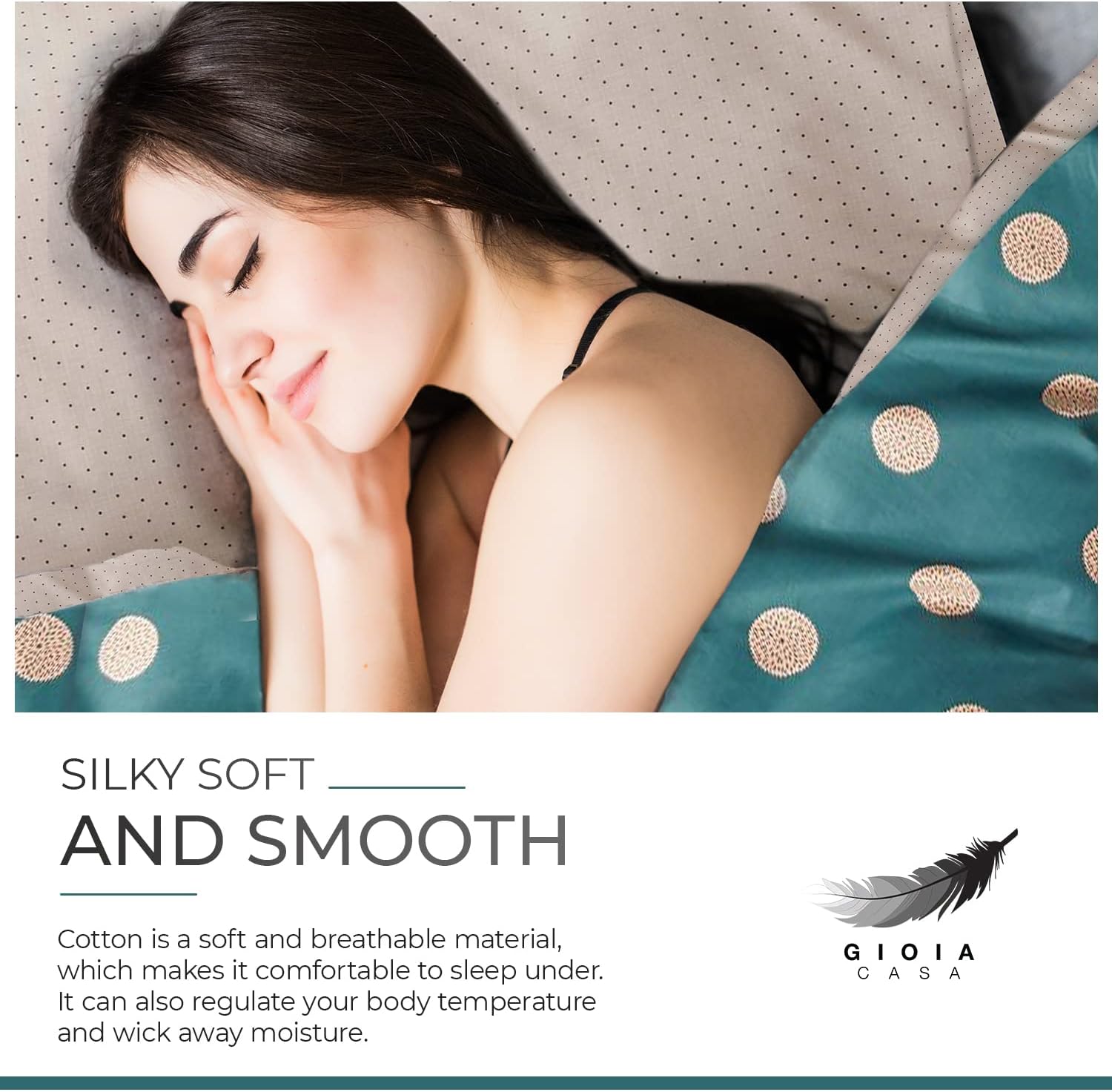 100% Cotton Hugo Reversible Printed Quilt Cover Set - Super King Size 7