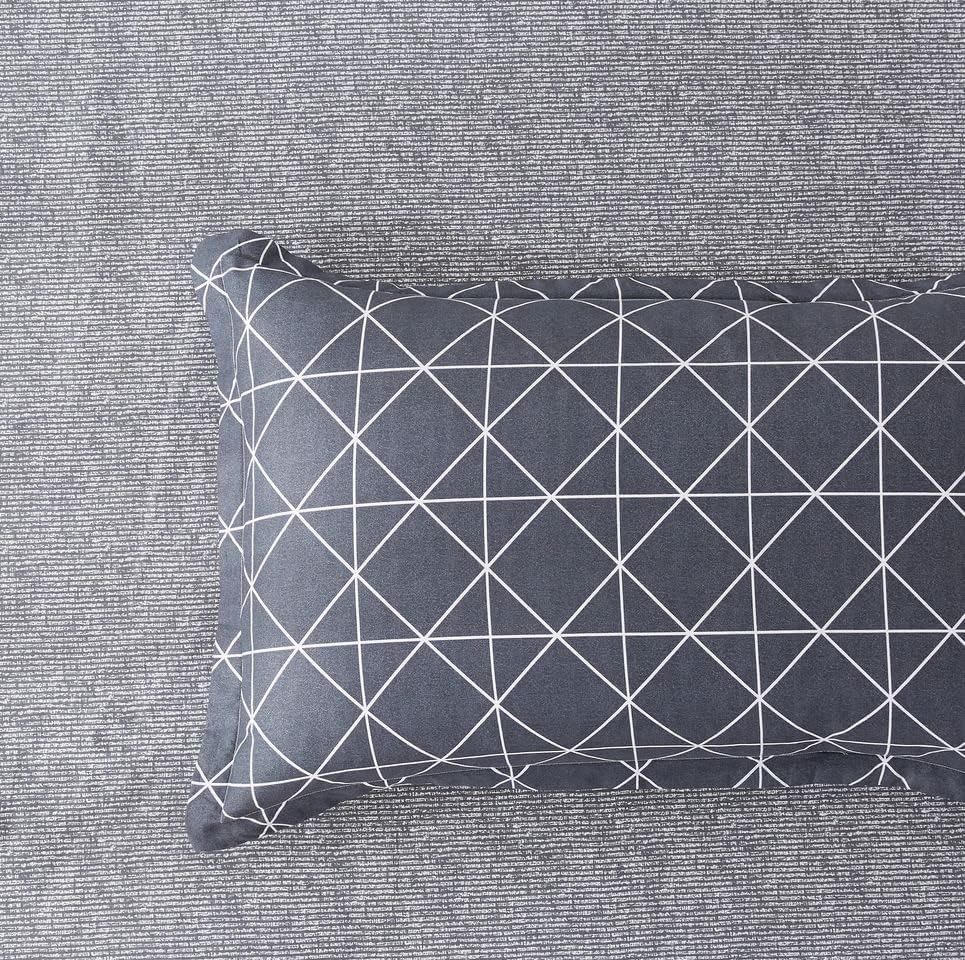 100% Cotton Manhattan Reversible Printed Quilt Cover Set - Super King Size 6