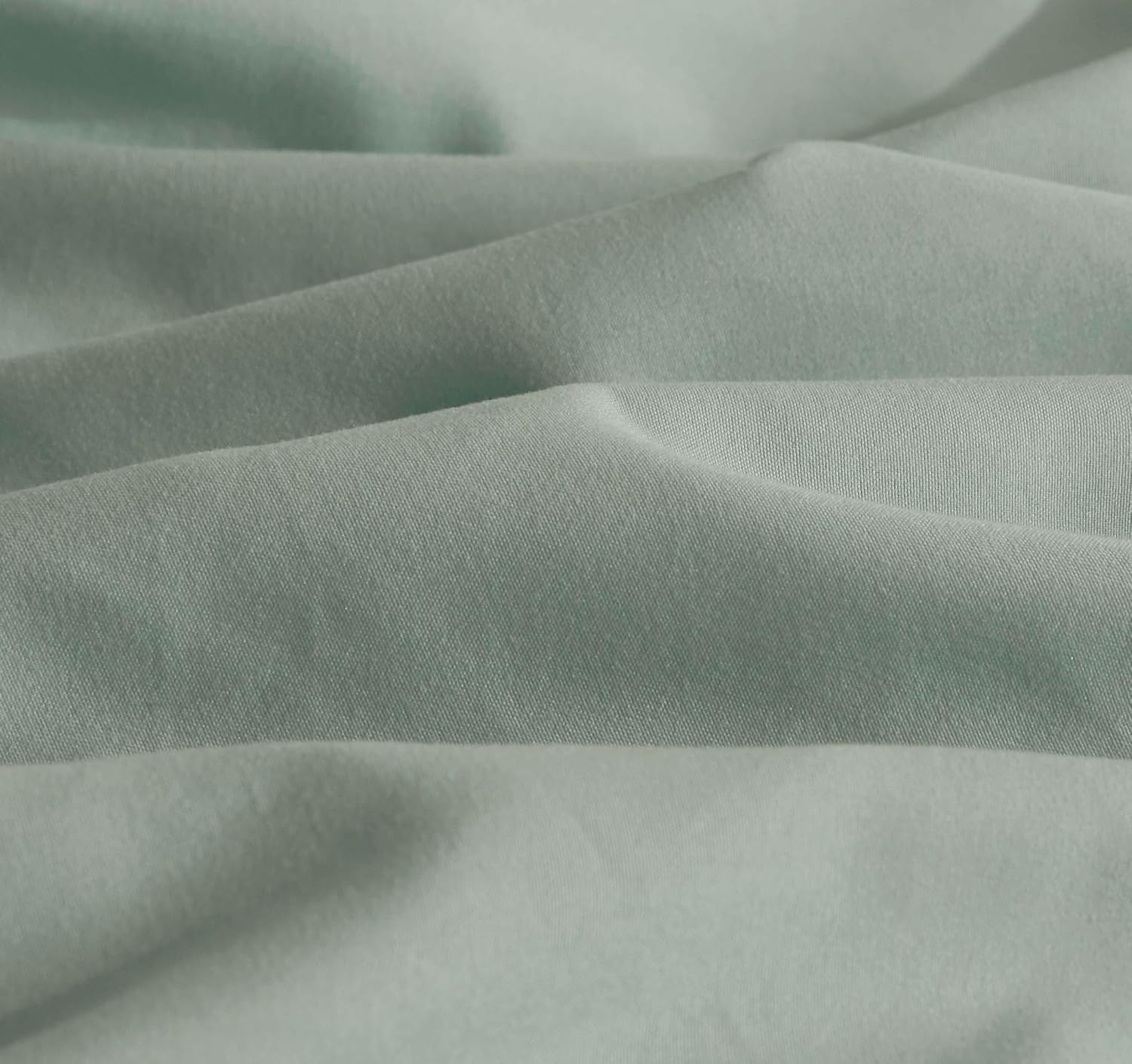 Vintage Washed Microfibre Sheet Set (Sage, Super King) 6