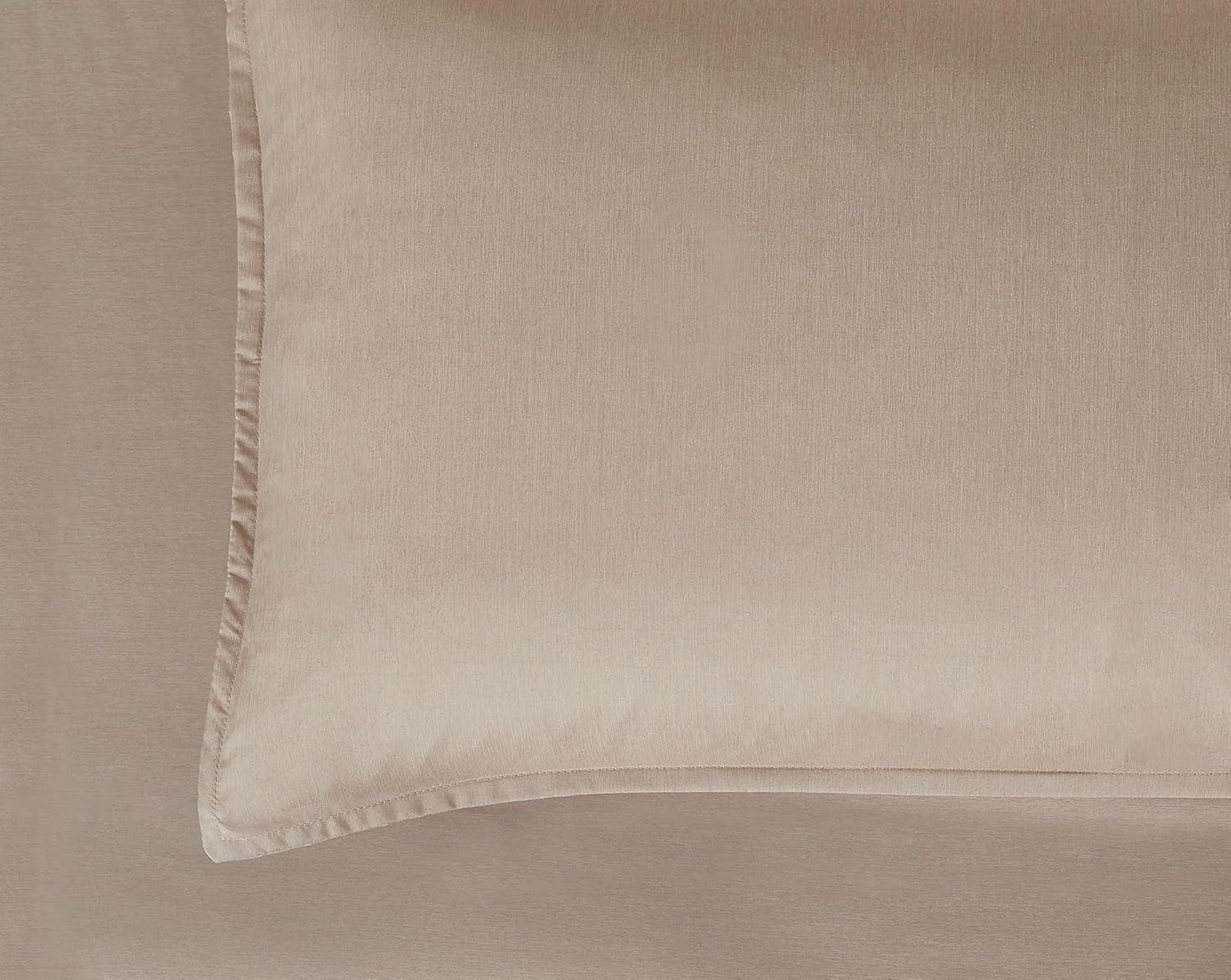 Bamboo Microfibre Standard Pillowcase x2 (one pair) - Linen 3
