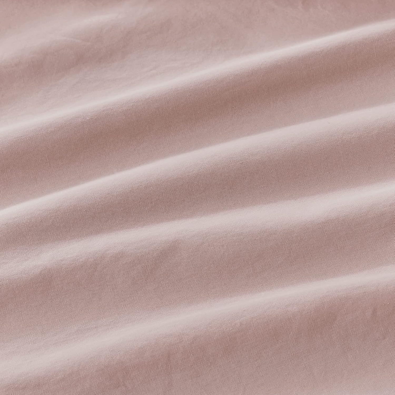 Vintage Washed 100% Cotton Standard Pillowcase - Luxurious Standard Pillow Cover - Pink - 2 Pcs 4