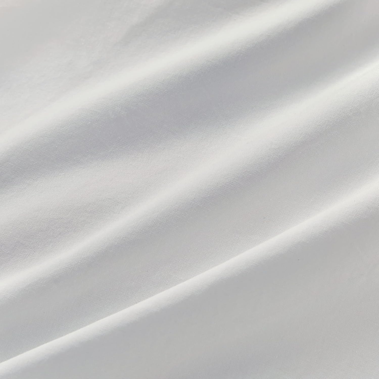 Vintage Washed 100% Cotton Standard Pillowcase - Luxurious Standard Pillow Cover - White - 2 Pcs 4