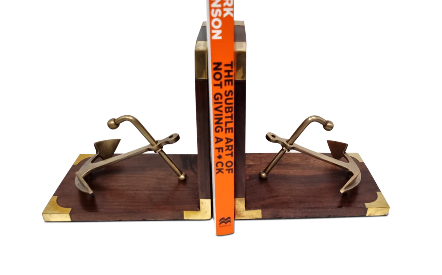 Brass Bookend - Anchor 3
