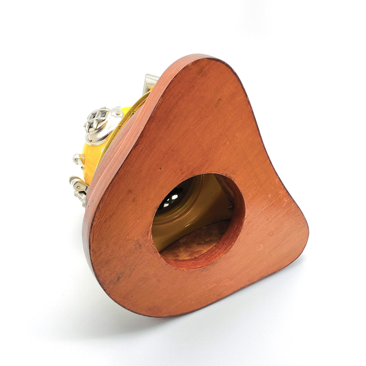 US Navy Mark V Diving Helmet Miniature 230mm - Yellow 3