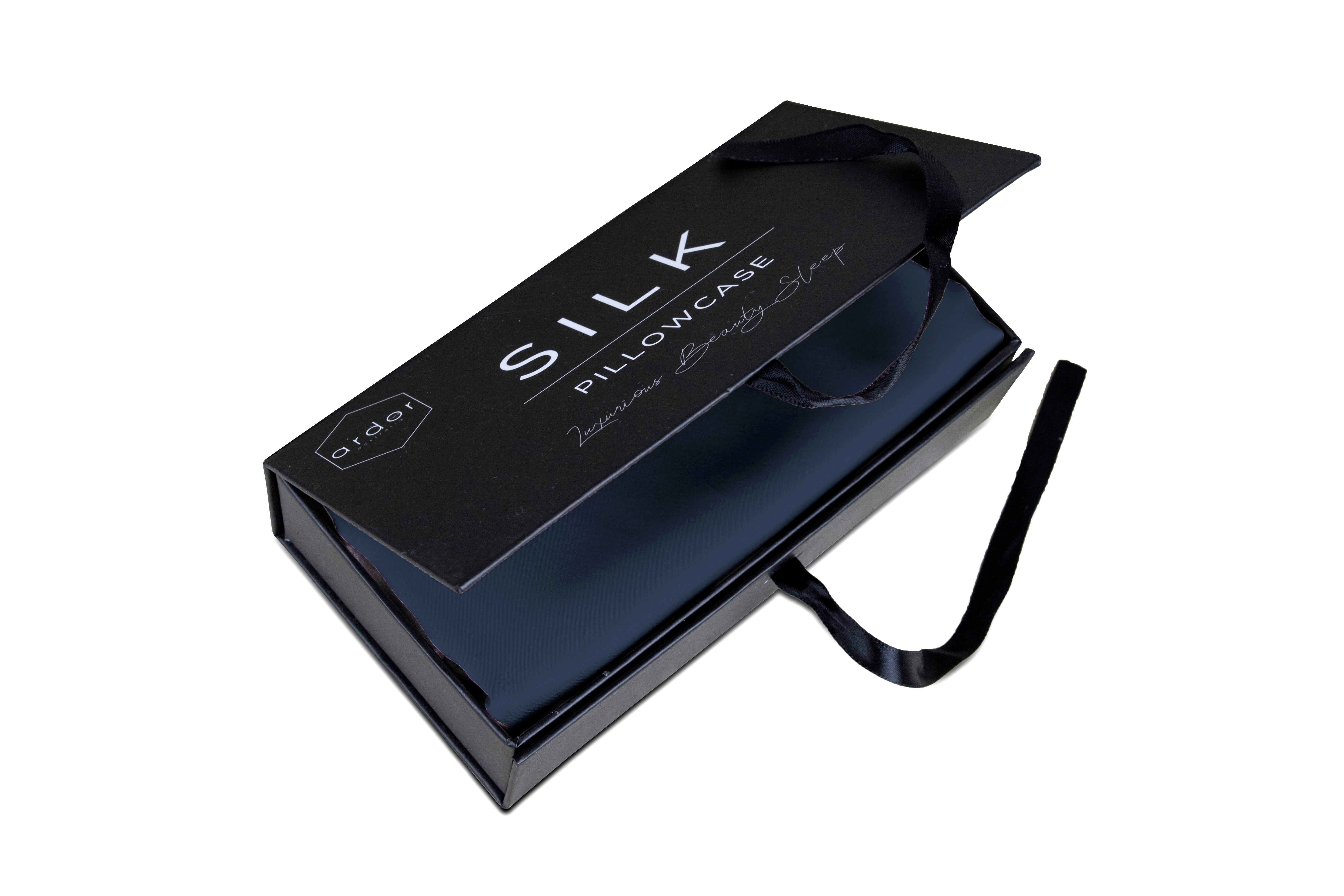 Navy SILK PILLOWCASE - 51X76CM 5