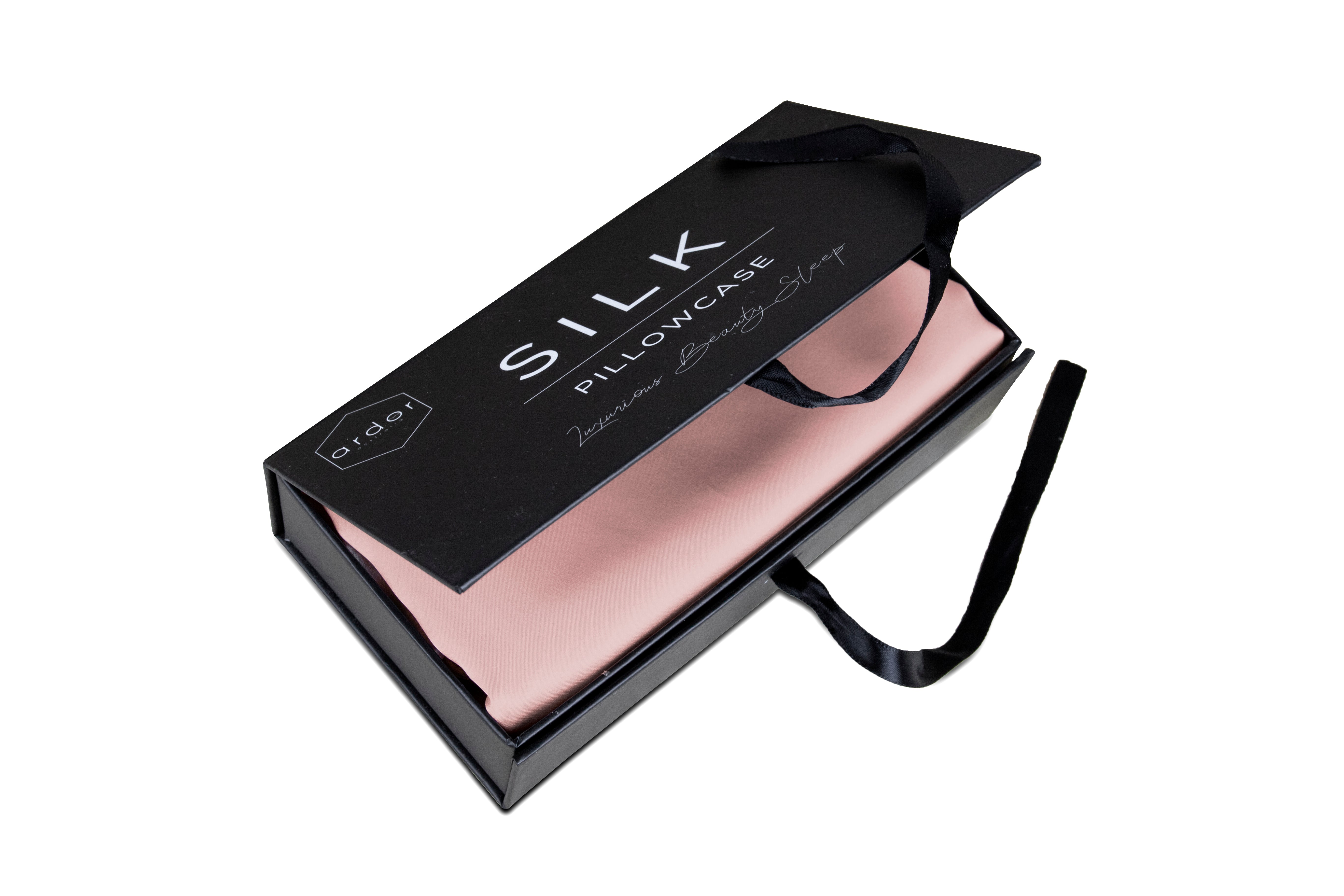 Soft Pink SILK PILLOWCASE - 51X76CM 5