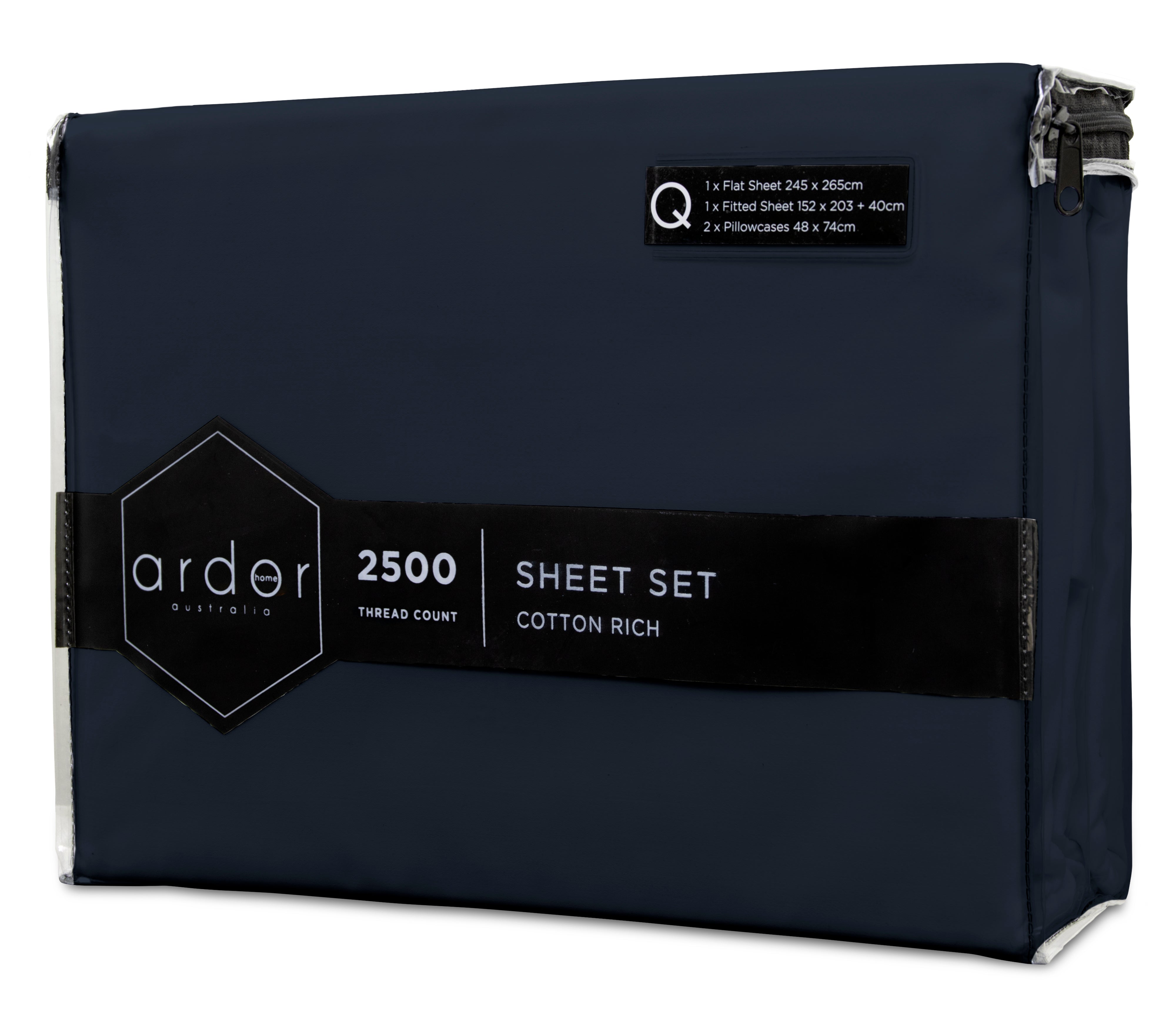 2500TC Cotton Rich SHEET SETS - QUEEN 3