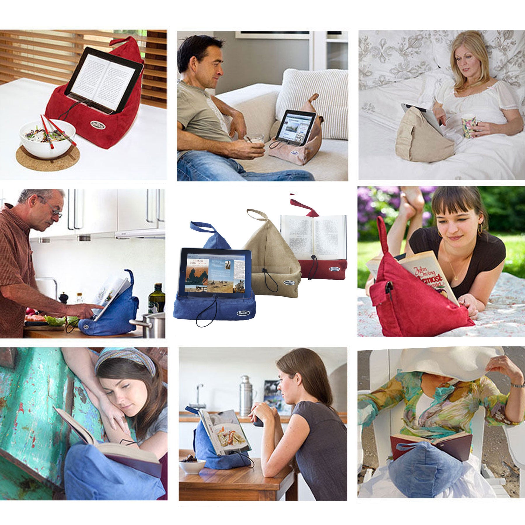 The Book Seat Handsfree Book Seat Navy 3