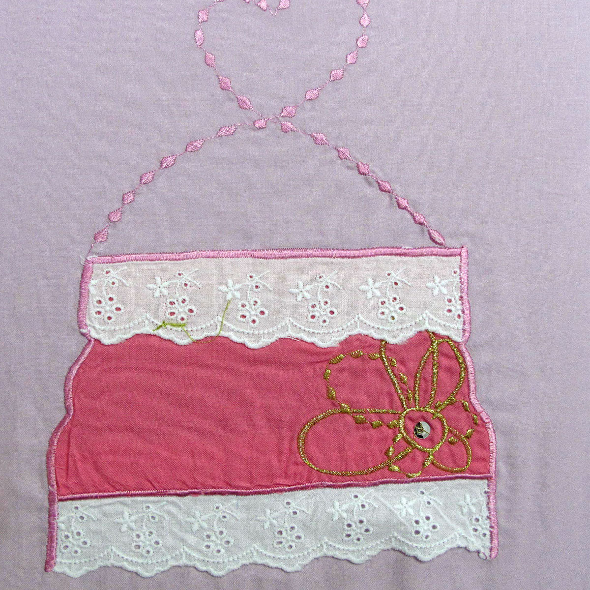 Diva Girls Accessories Embroidered Quilt Cover Set Single 3