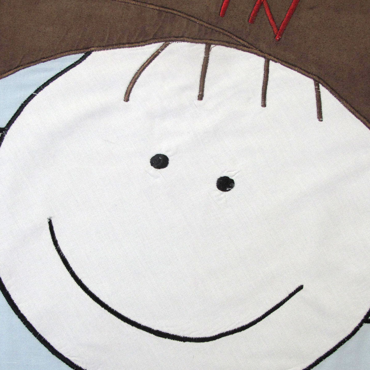 Dude Basketball Embroidered Quilt Cover Set Single 3