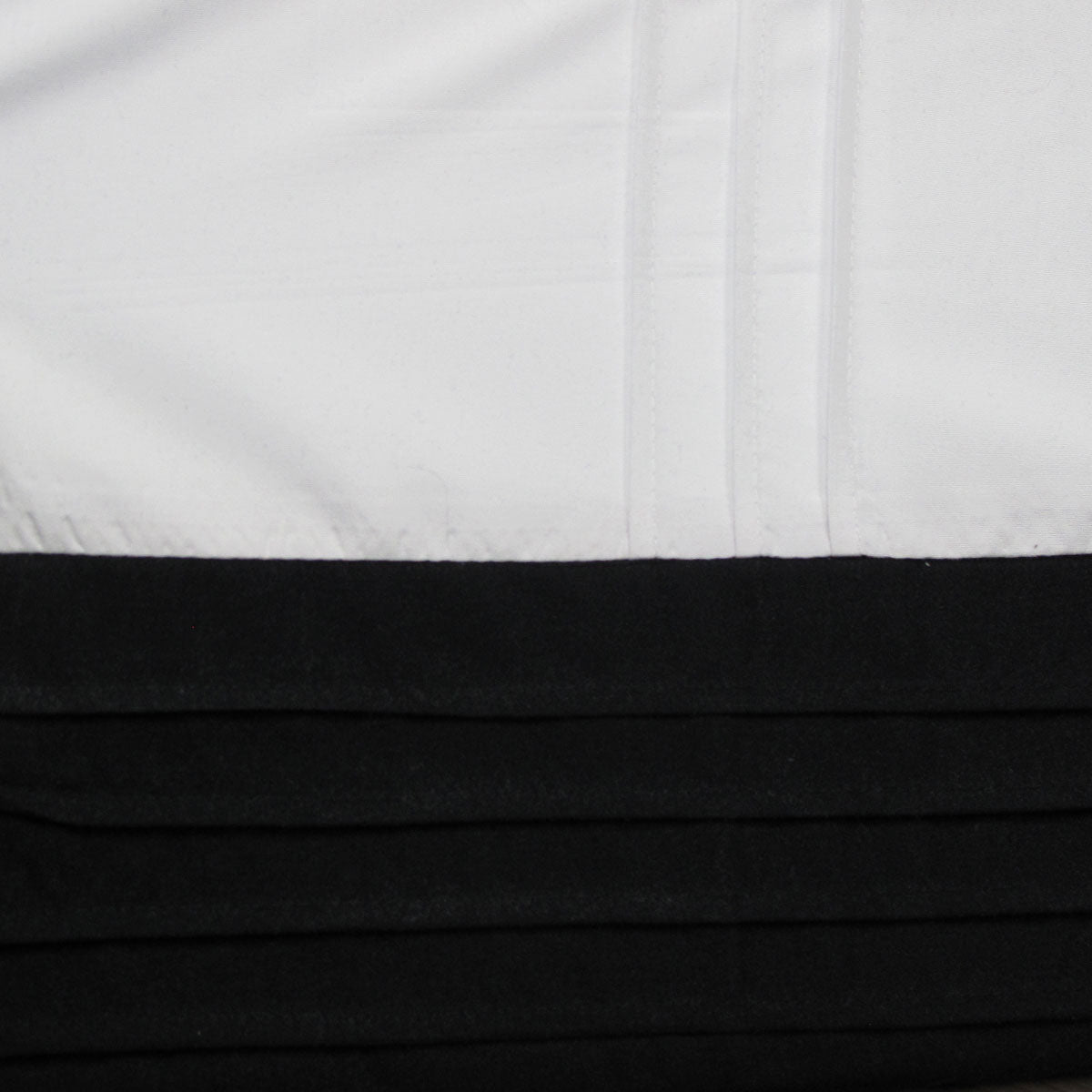 Pintuck Black Quilt Cover Set Single 3