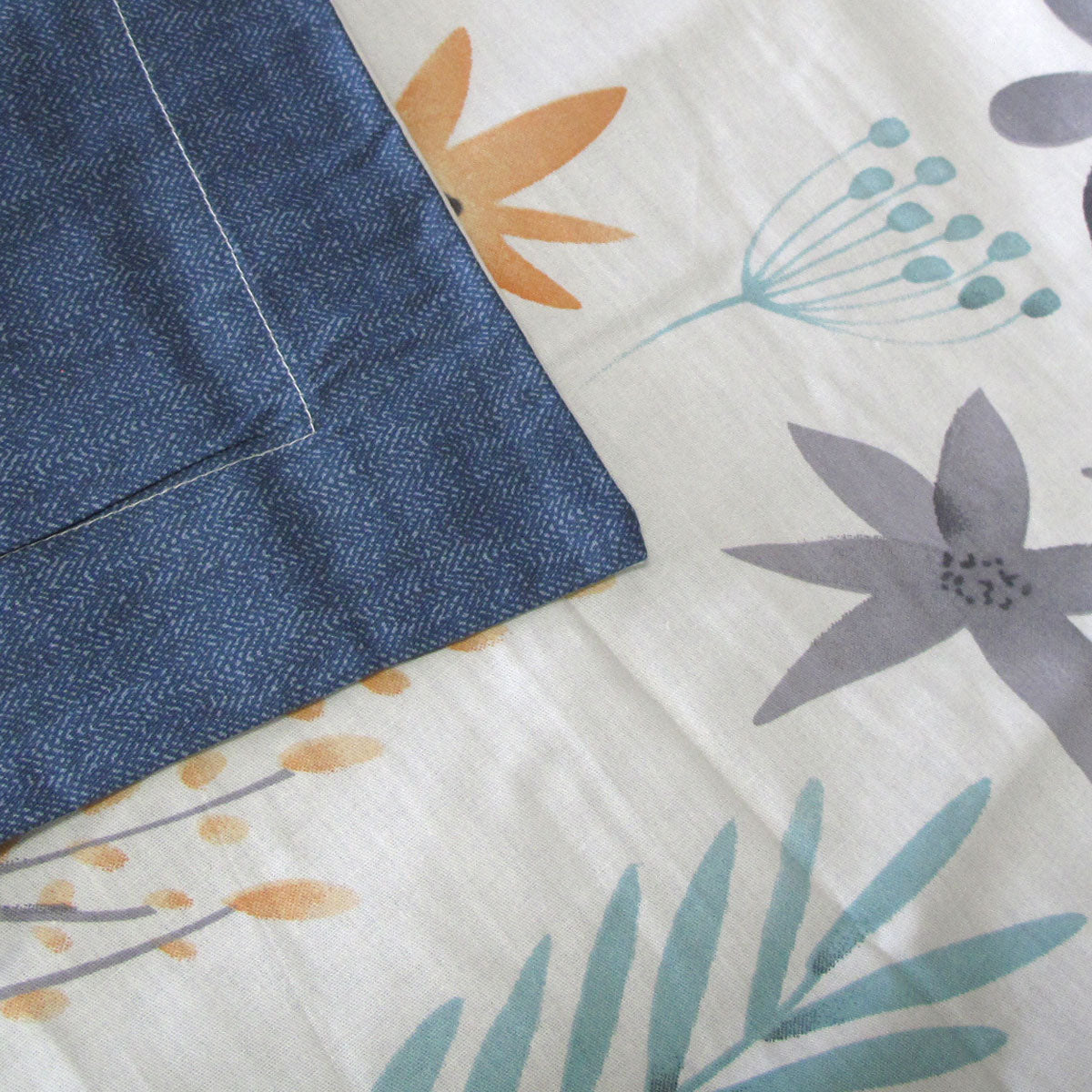 300TC Adriana Reversible Cotton Quilt Cover Set King 3