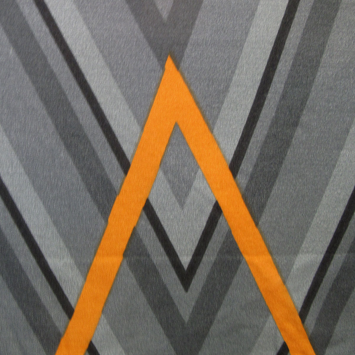 Artex Hayden Orange Quilt Cover Set Geometric Pattern Reversible Printed Microfiber Polyester King 3
