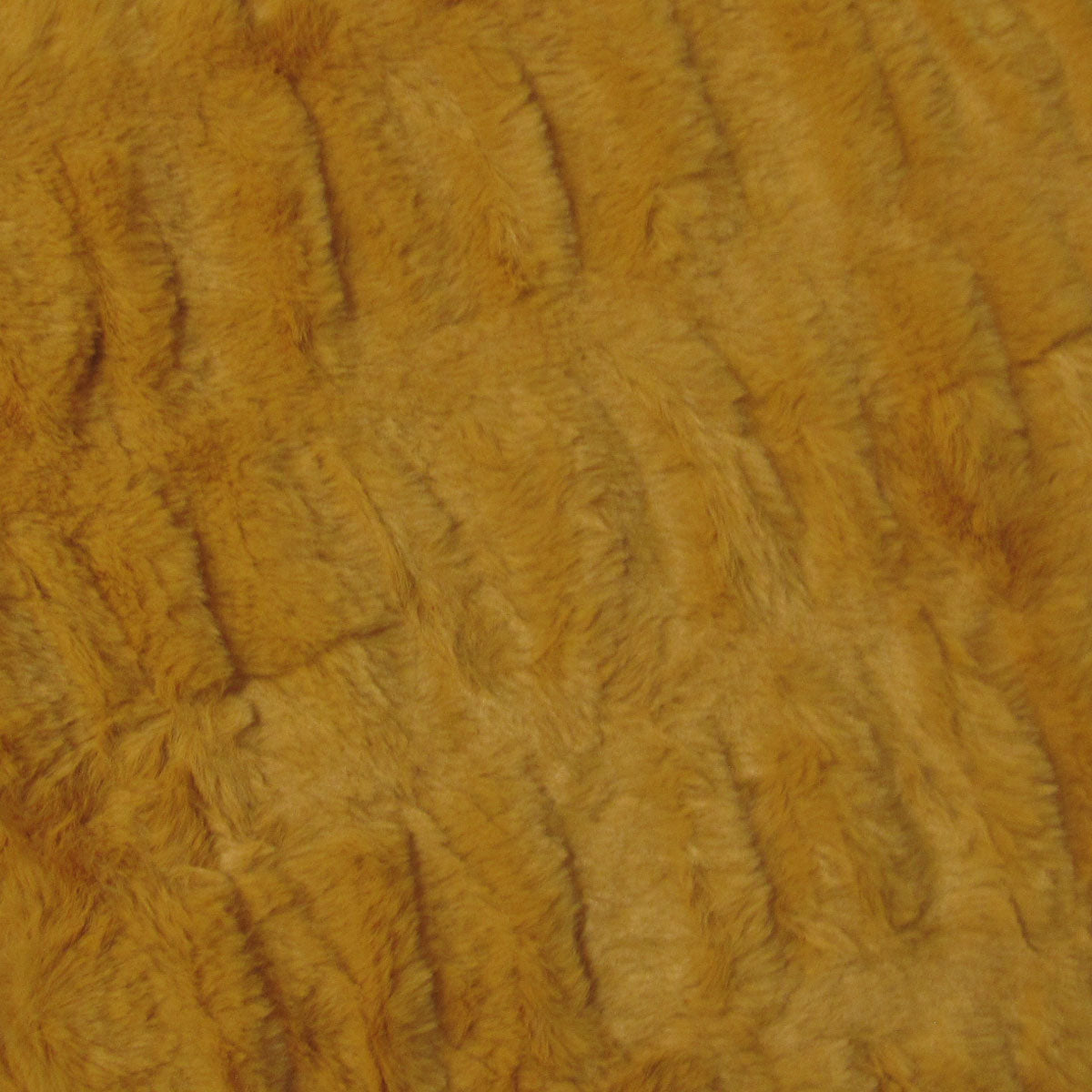 Meadow Soft Faux Fur Throw Rug 127 x 152 cm Mustard 3