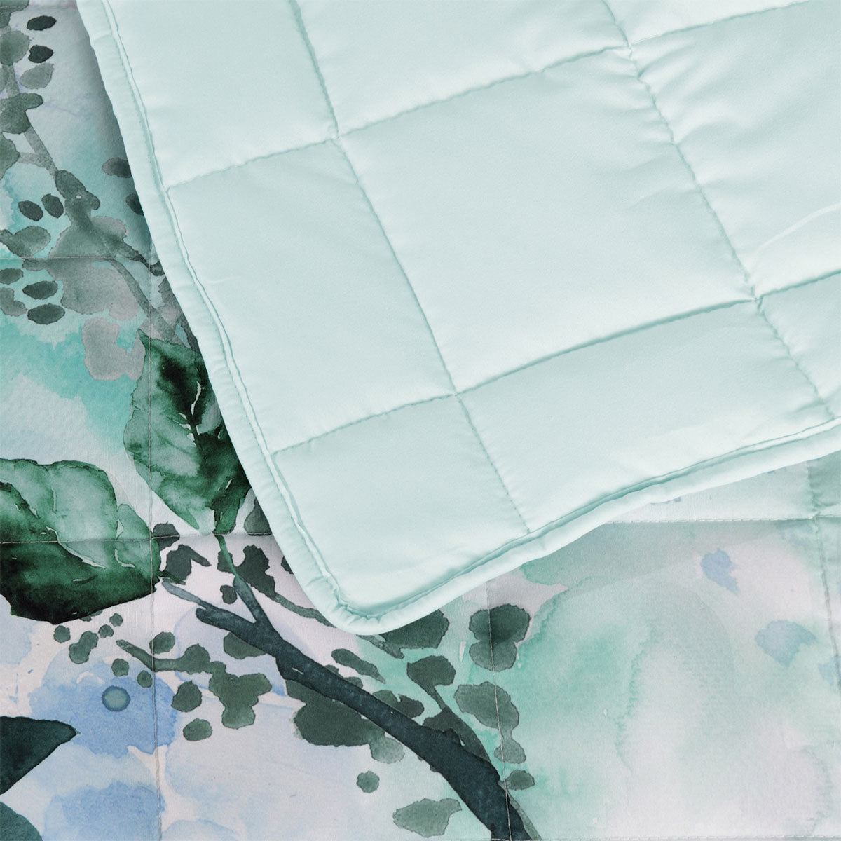 Bianca Woodbury White Botanical Printed Bedspread Set King 5