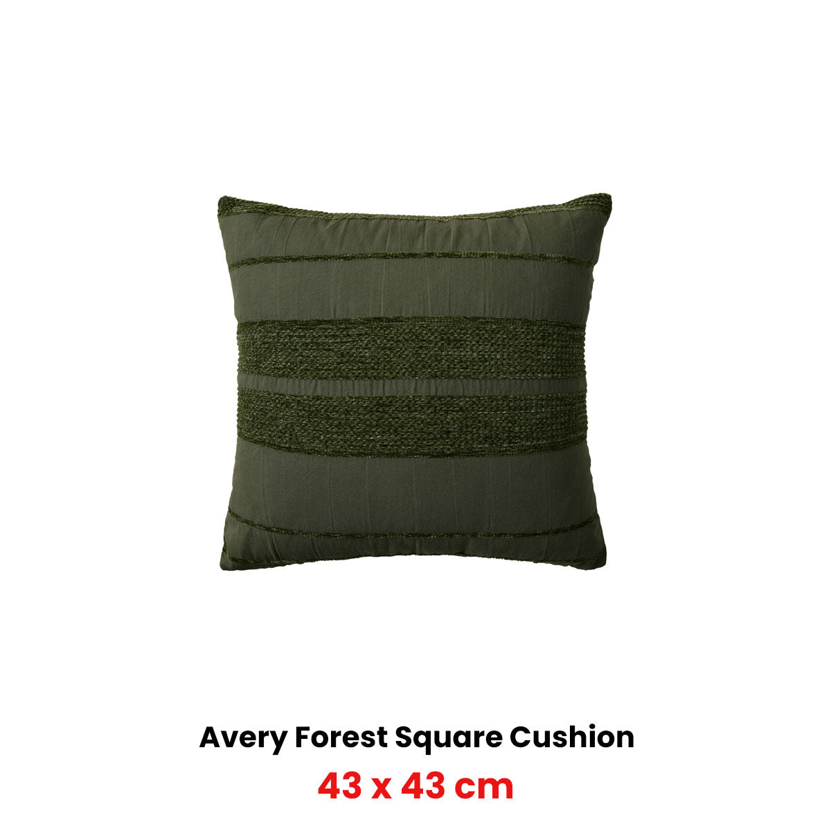 Bianca Avery Forest Square Filled Cushion 43 x 43cm