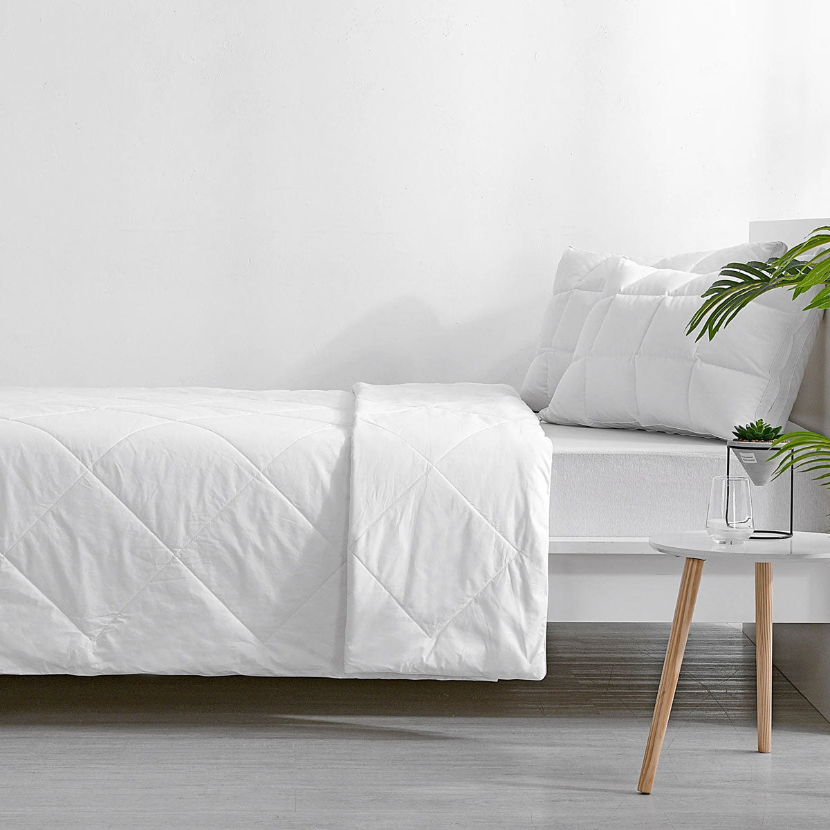 Bianca 250GSM Natural Sleep Bamboo Summer Quilt Super King 4