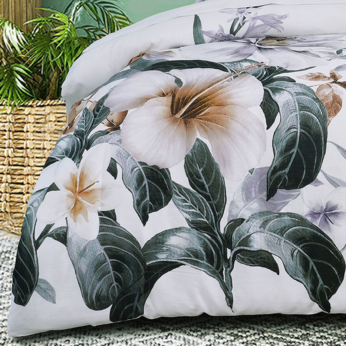 Bianca Chiquita Cotton Quilt Cover Set Queen 4