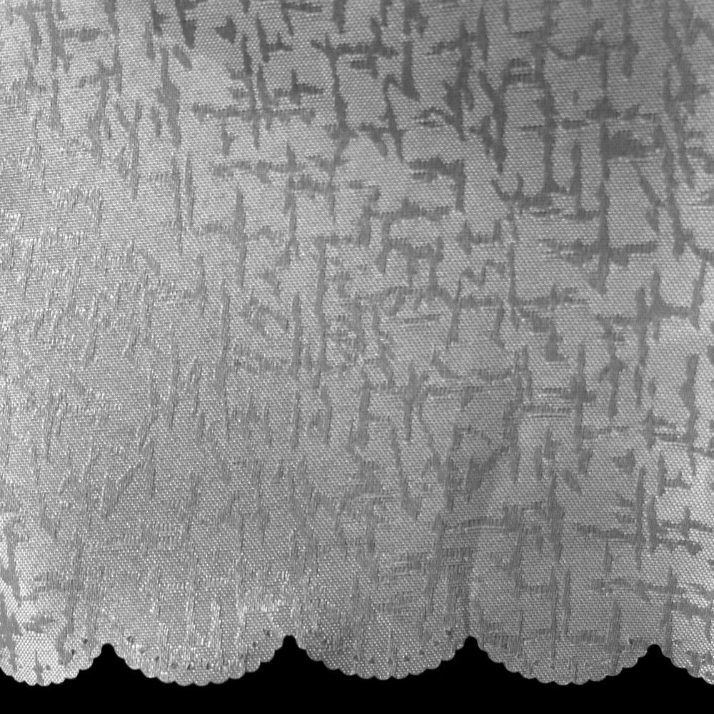 Jacquard Table Cloth Scribble Grey 135 x 180 cm 3