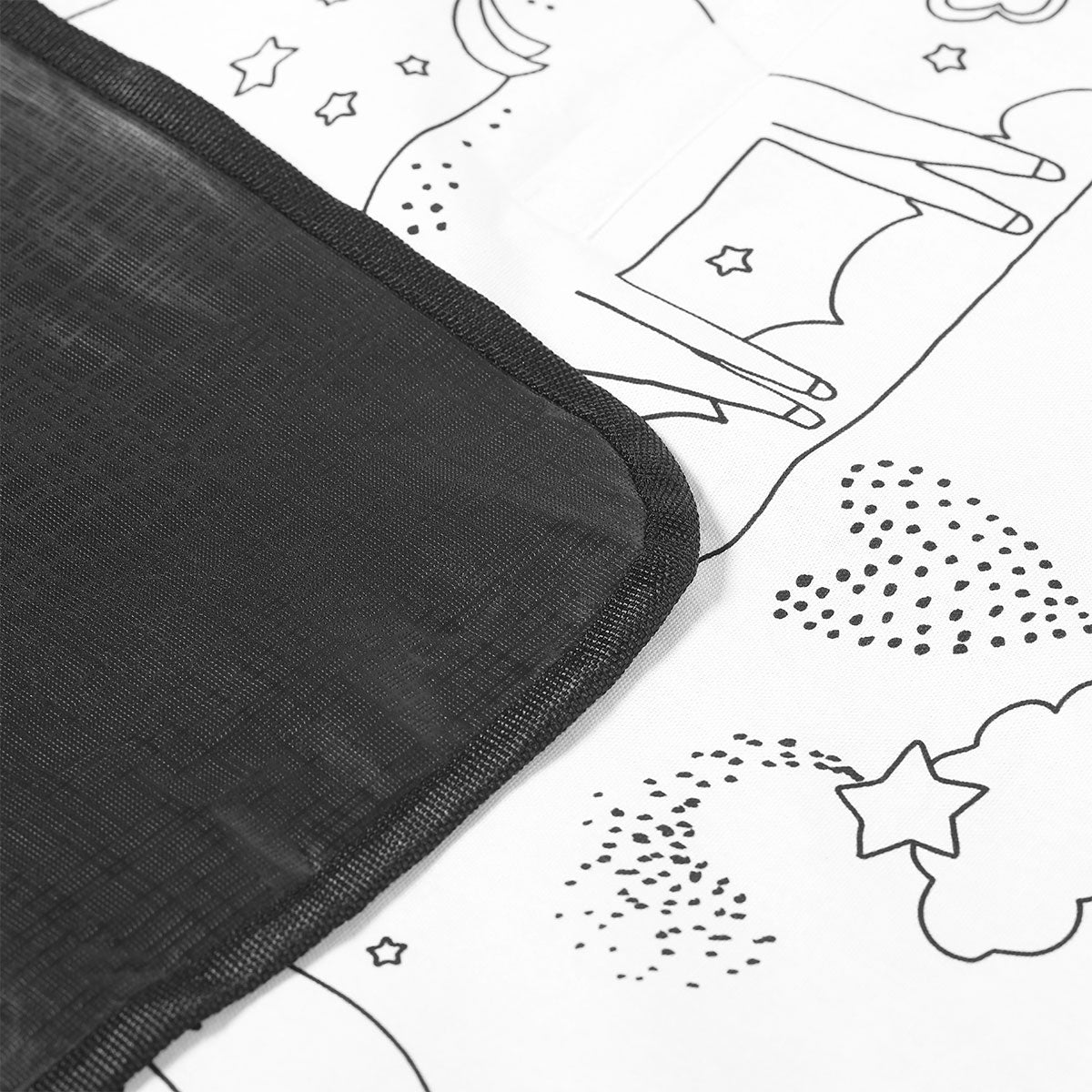 Happy Kids Dream Big Colour Me In Picnic Blanket 125 x 125 cm 5