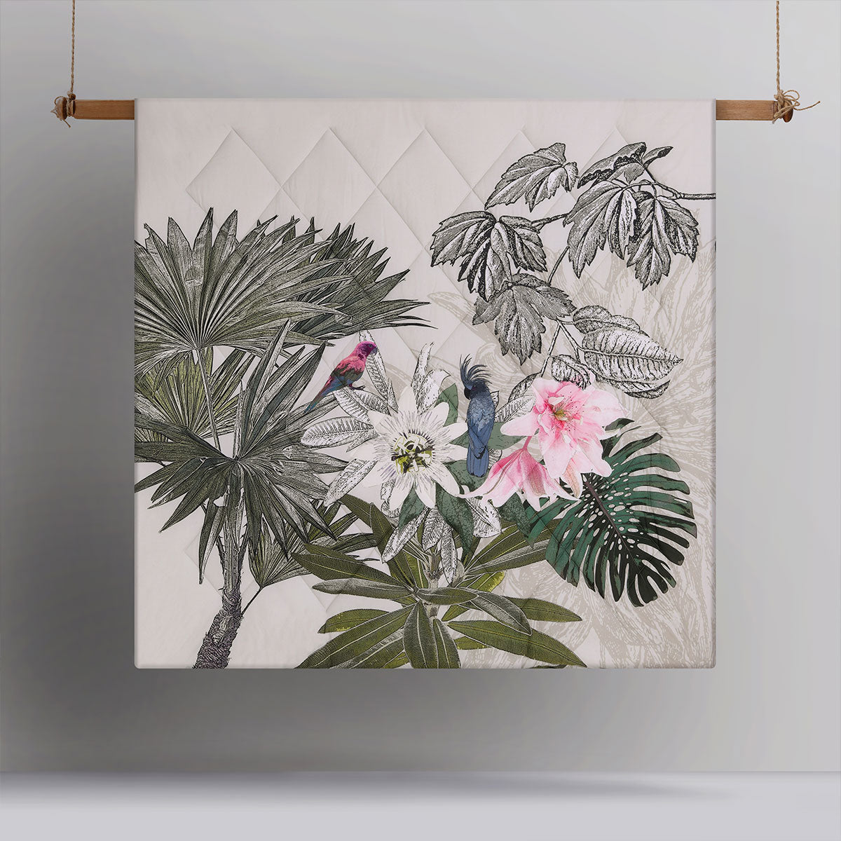 Accessorize Curiosity Washed Cotton Printed 3 Piece Comforter Set Queen 3