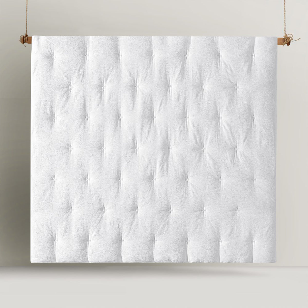 Accessorize Elma White Jacquard 3 Piece Comforter Set Queen 3