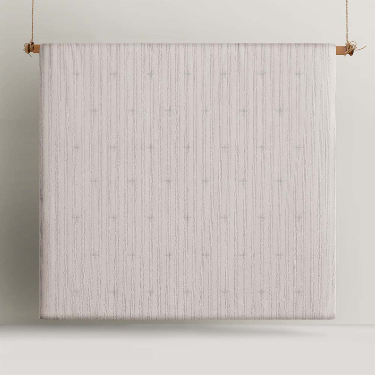 Vintage Design Homewares Reflections Natural 3 Piece Comforter Set Queen 4