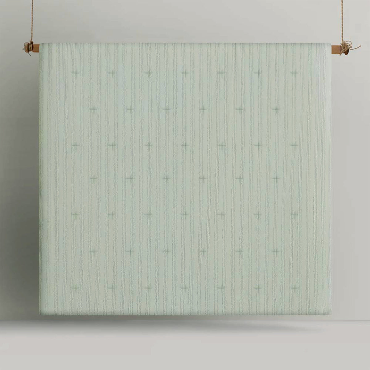 Vintage Design Homewares Reflections Sage 3 Piece Comforter Set Queen 4