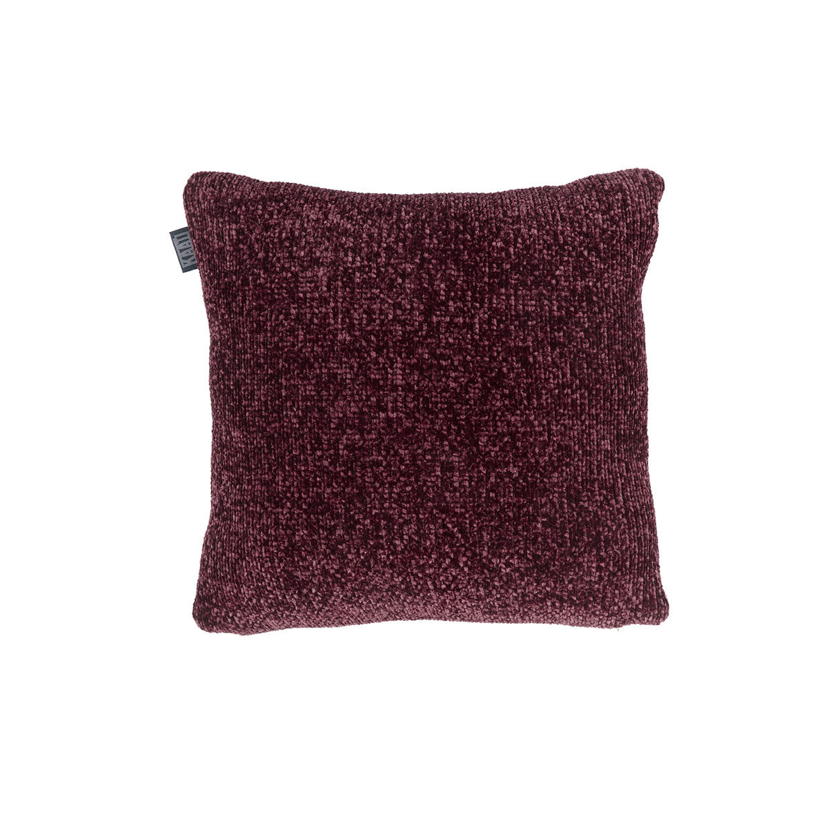 KAAT Amsterdam Jits Dark Red Square Filled Cushion 45cm x 45cm