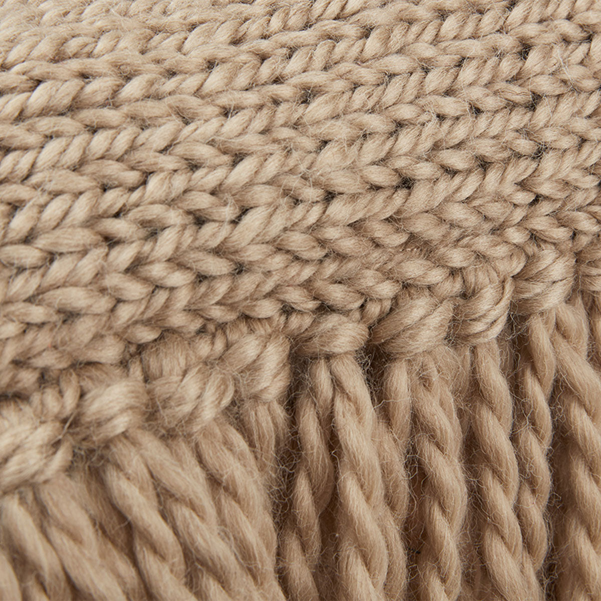 KAAT Amsterdam Jonine Sand Square Filled Cushion 45cm x 45cm 3