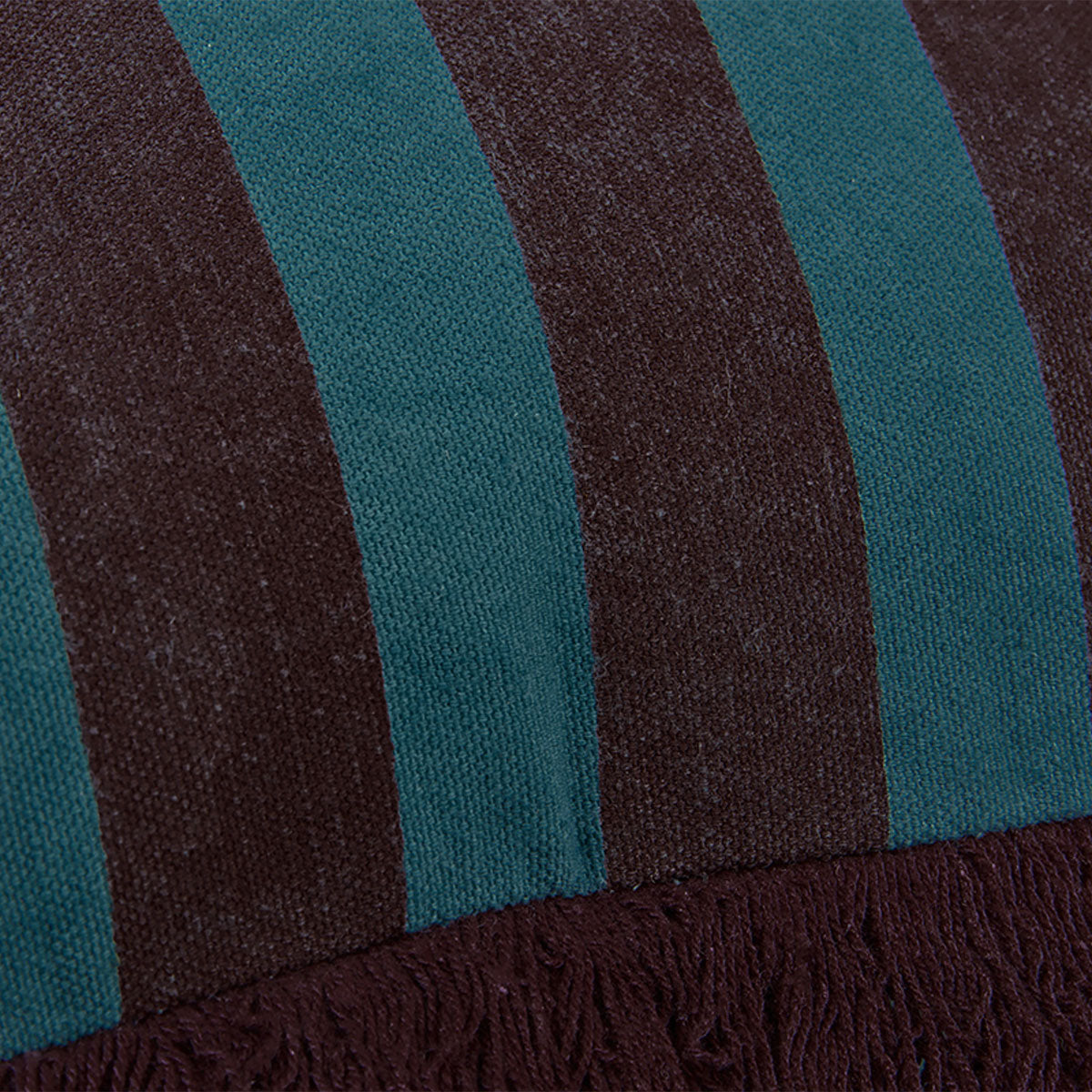 KAAT Amsterdam Viggo Red Stripe Square Filled Cushion 45cm x 45cm 3