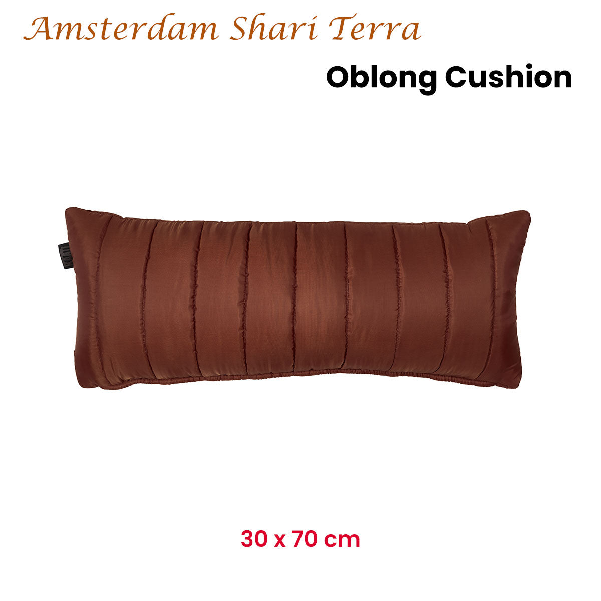 KAAT Amsterdam Shari Terra Oblong Filled Cushion 30cm x 70cm