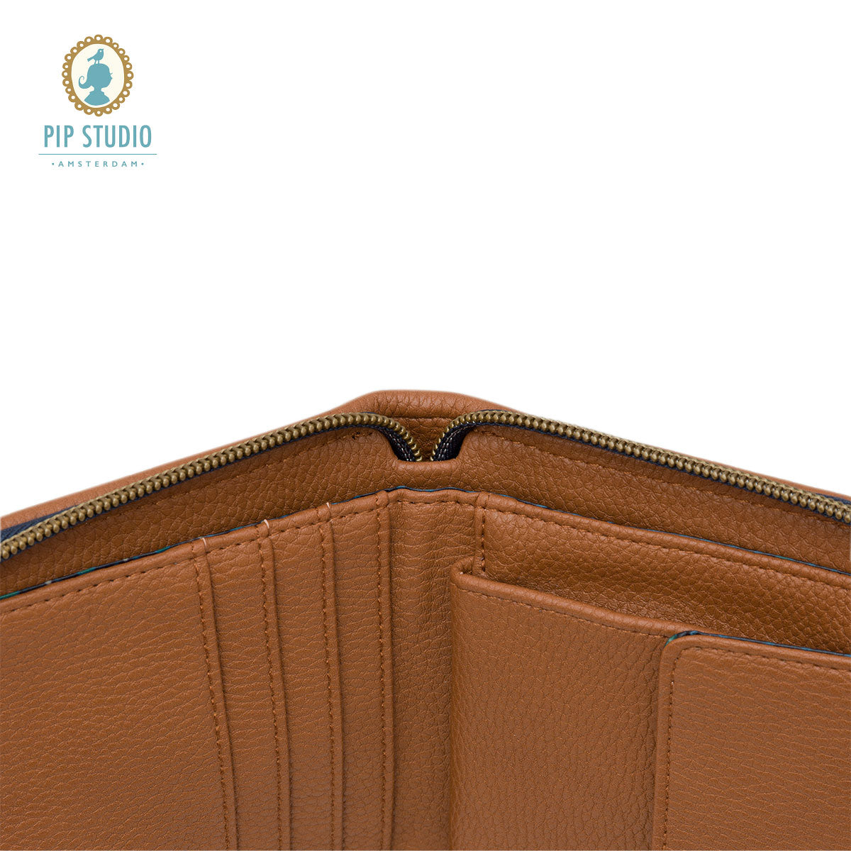 PIP Studio Flirting Birds Dark Blue Square Wallet 4