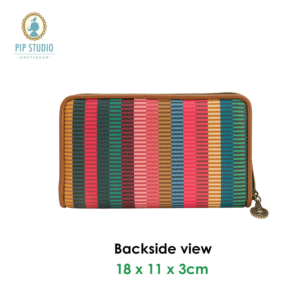 PIP Studio Jacquard Stripe Multi Oblong Wallet 3