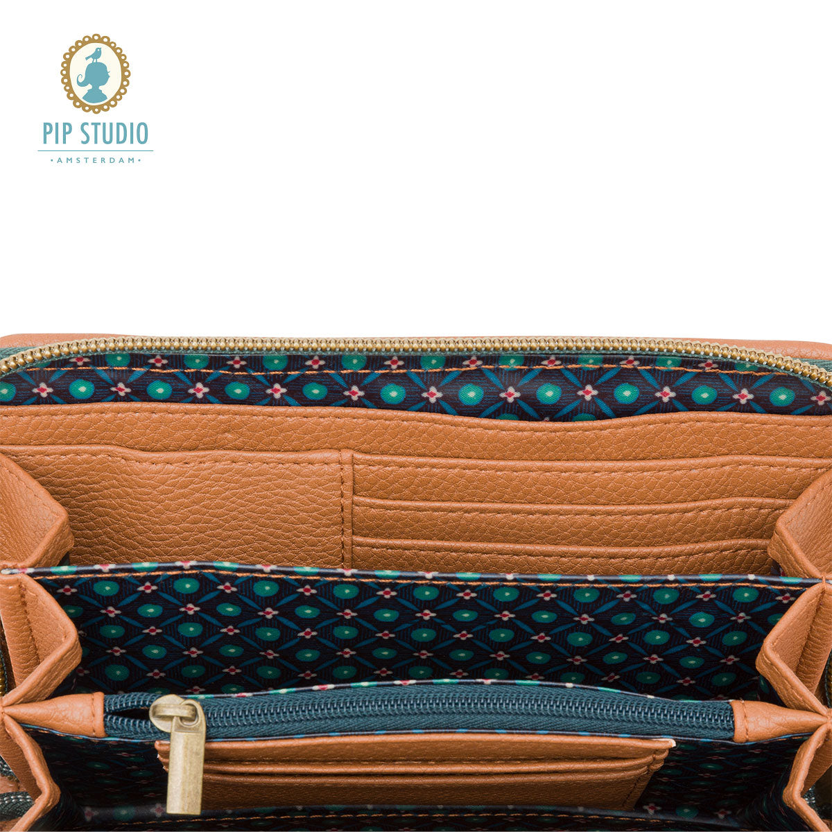 PIP Studio Jacquard Stripe Multi Oblong Wallet 4