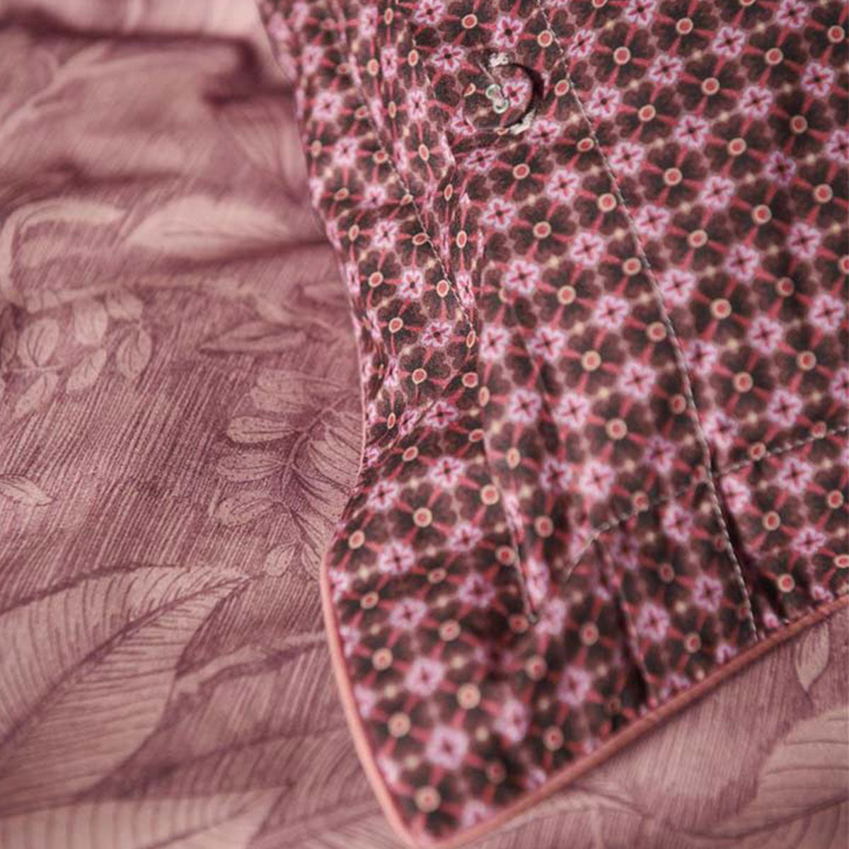 PIP Studio Casa Dei Fiori Terra Cotton Quilt Cover Set King 3