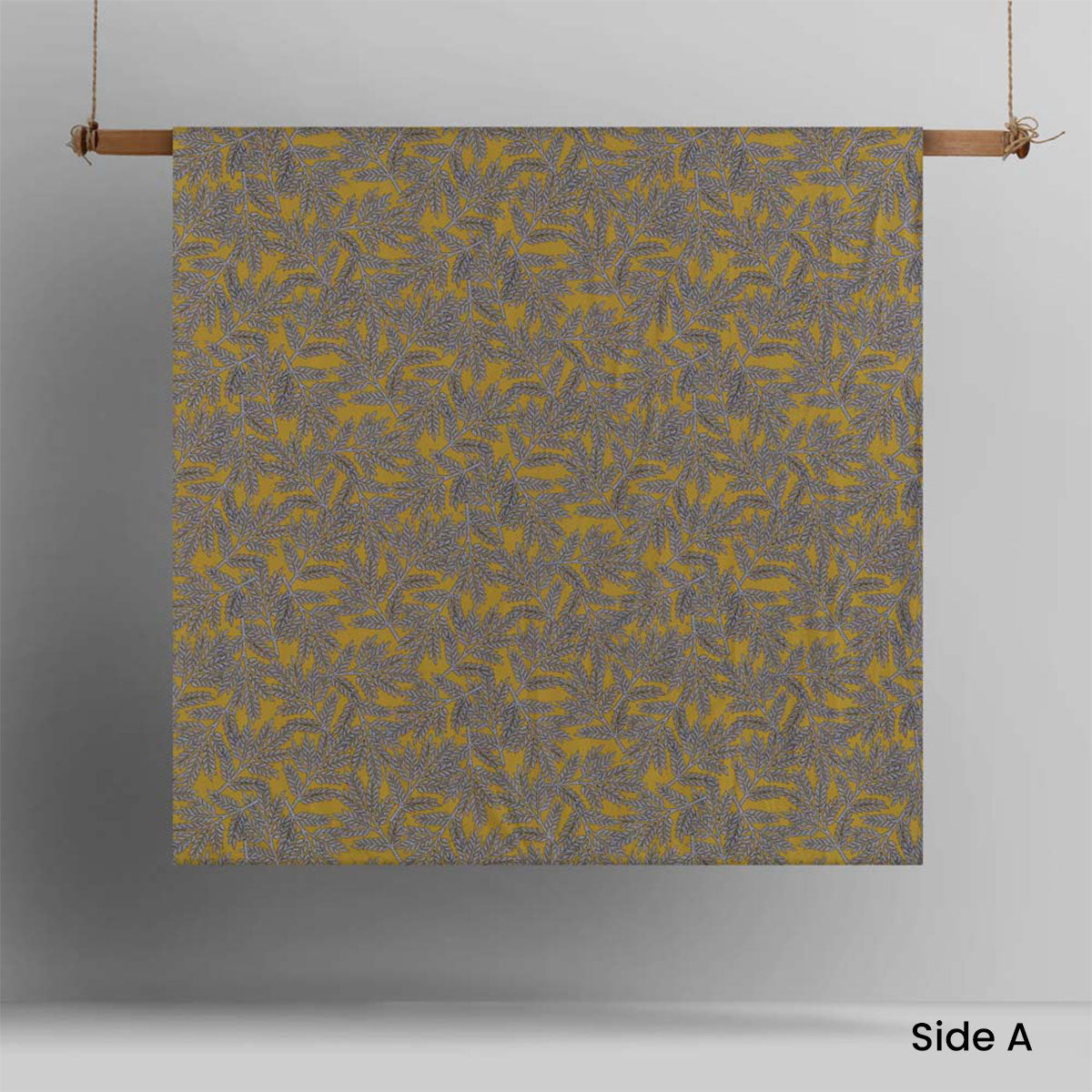 Accessorize Clove Washed Cotton Printed Reversible Quilt Cover Set Queen 3